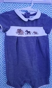 Janie and Jack Baby Boy Romper